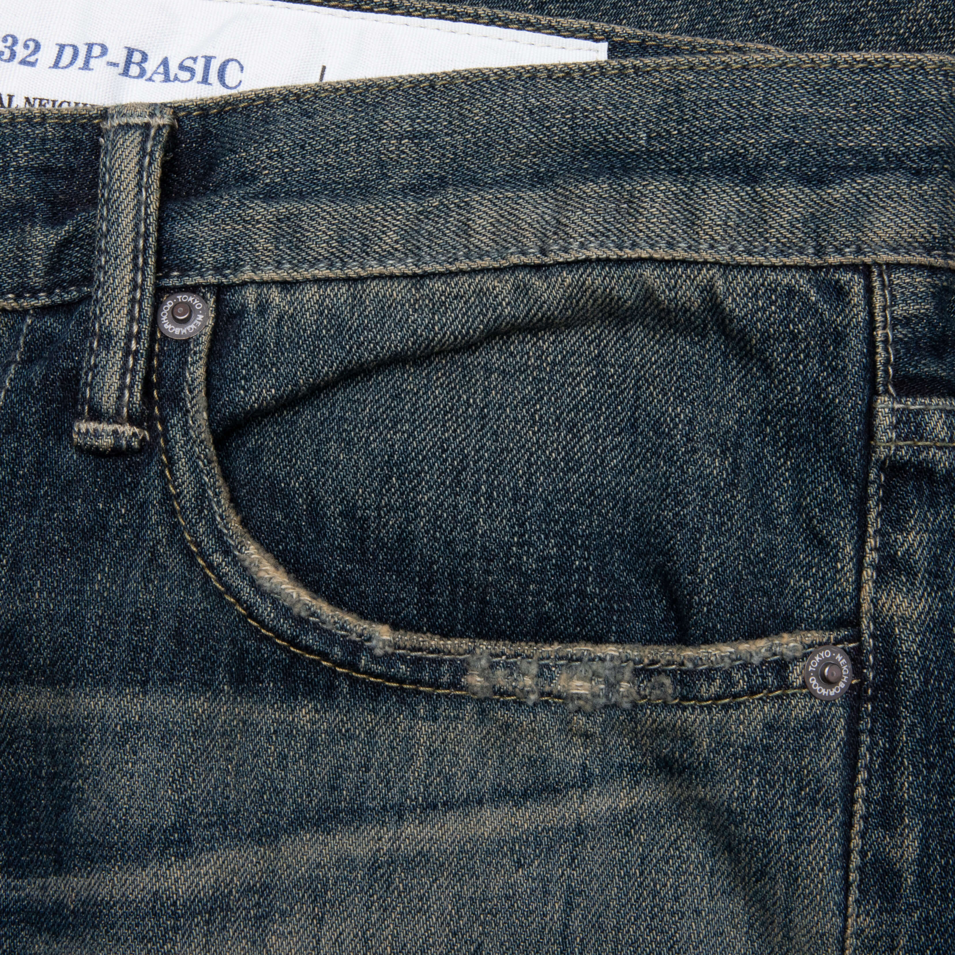 Savage Denim DP Basic Pants Indigo