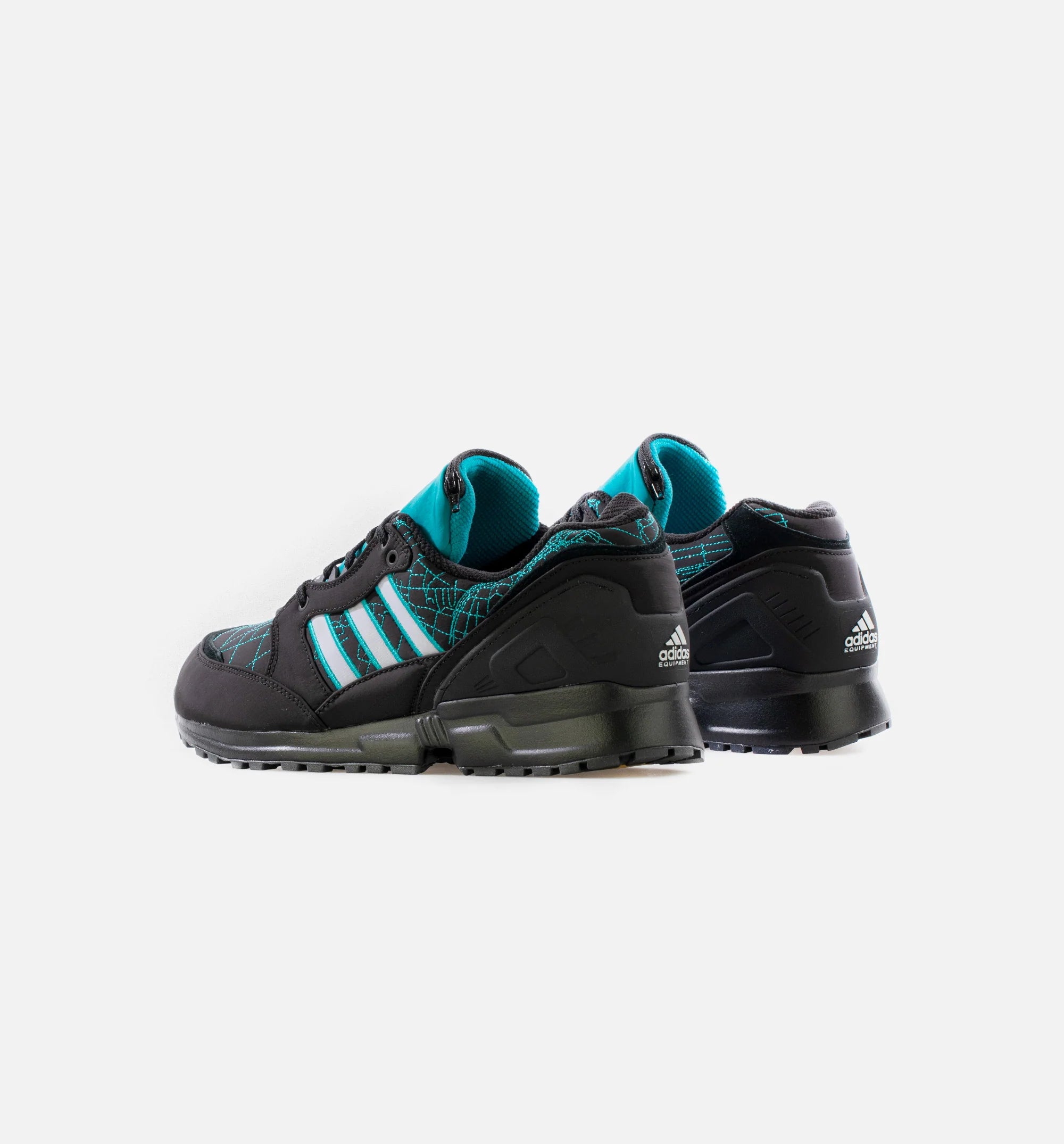 EQT Cushion 91 Mens Running Shoe Green Black