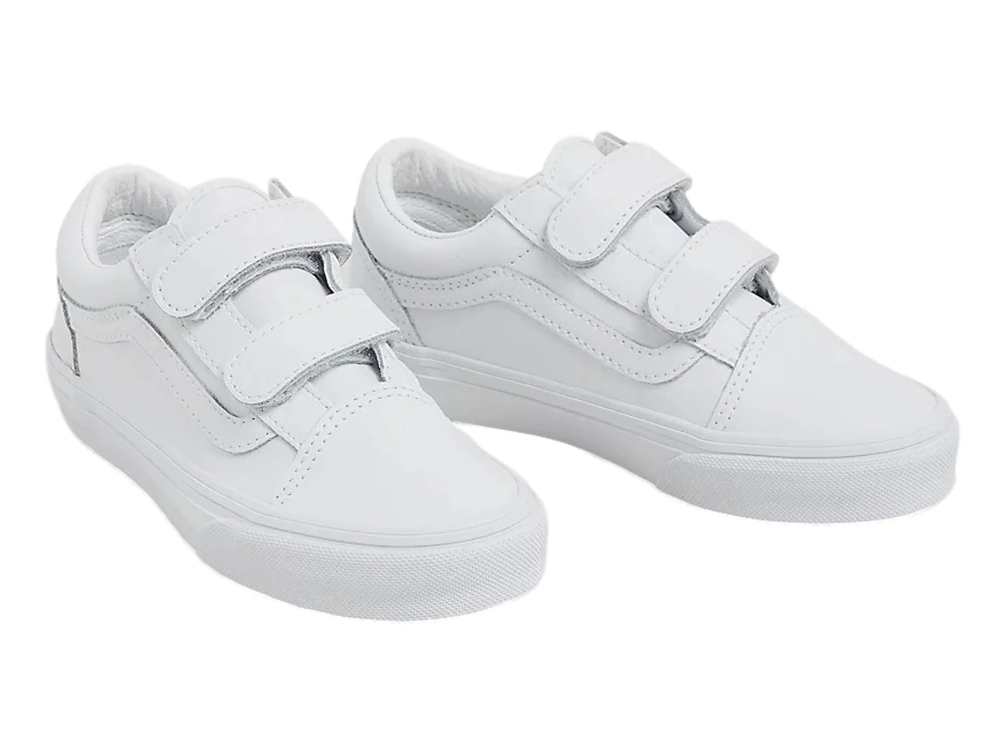 Tenis Vans Old Skool V Blanco para Niño