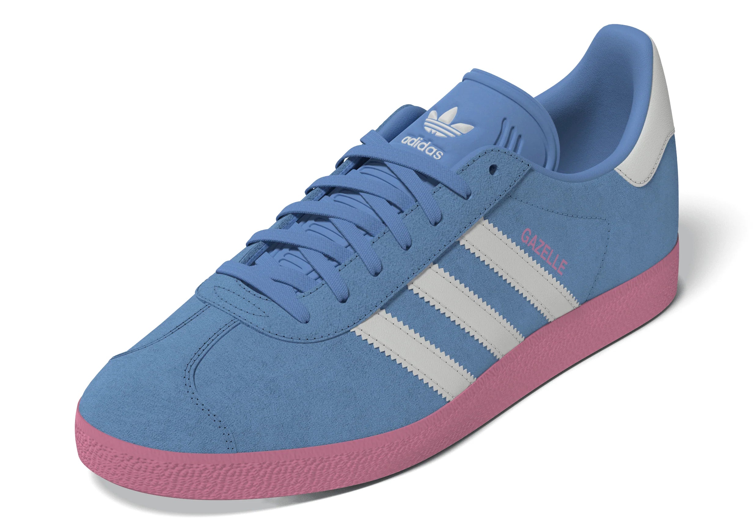 adidas Gazelle Inter Miami CF Shoes Light Blue White