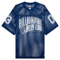 Cropped Varsity Jersey Navy Peony