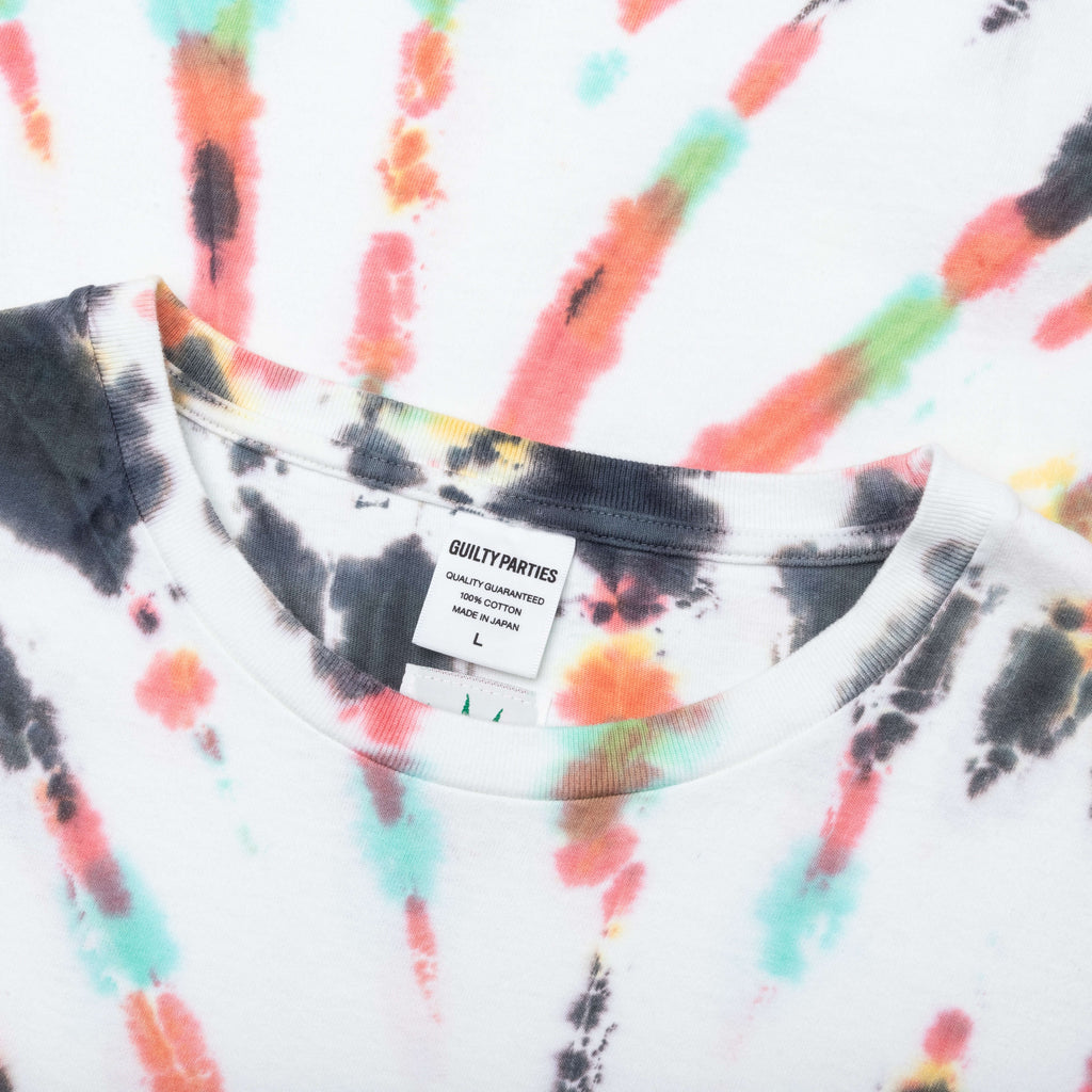 High Times Tie Dye Crewneck T Shirt Type 2 Multi