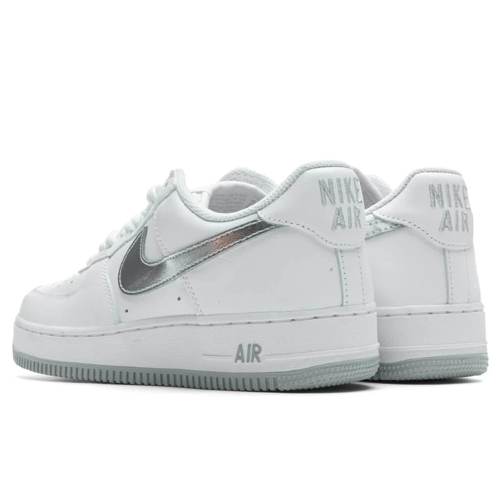 Air Force 1 Low Retro Metallic Silver White Metallic Silver Metallic Gold