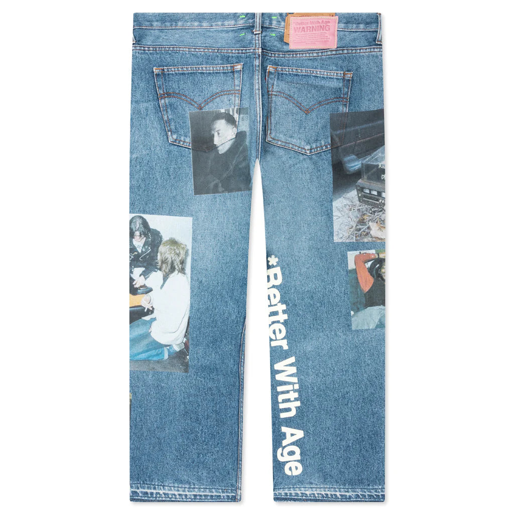 Tabloid Denim Pants Indigo