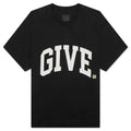 College Boxy Fit T Shirt Black