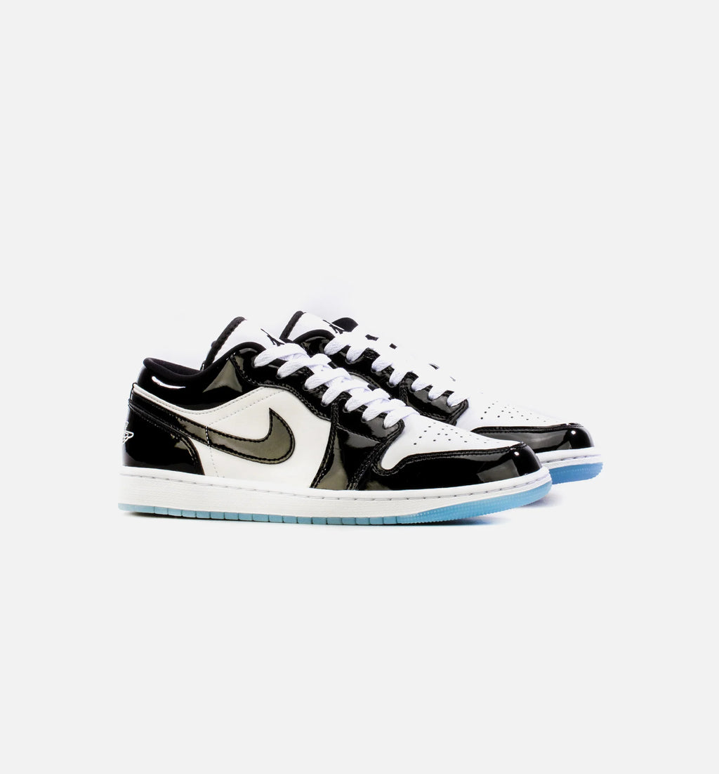 Air Jordan 1 Low Concord Mens Lifestyle Shoe White Black Limit One Per Customer