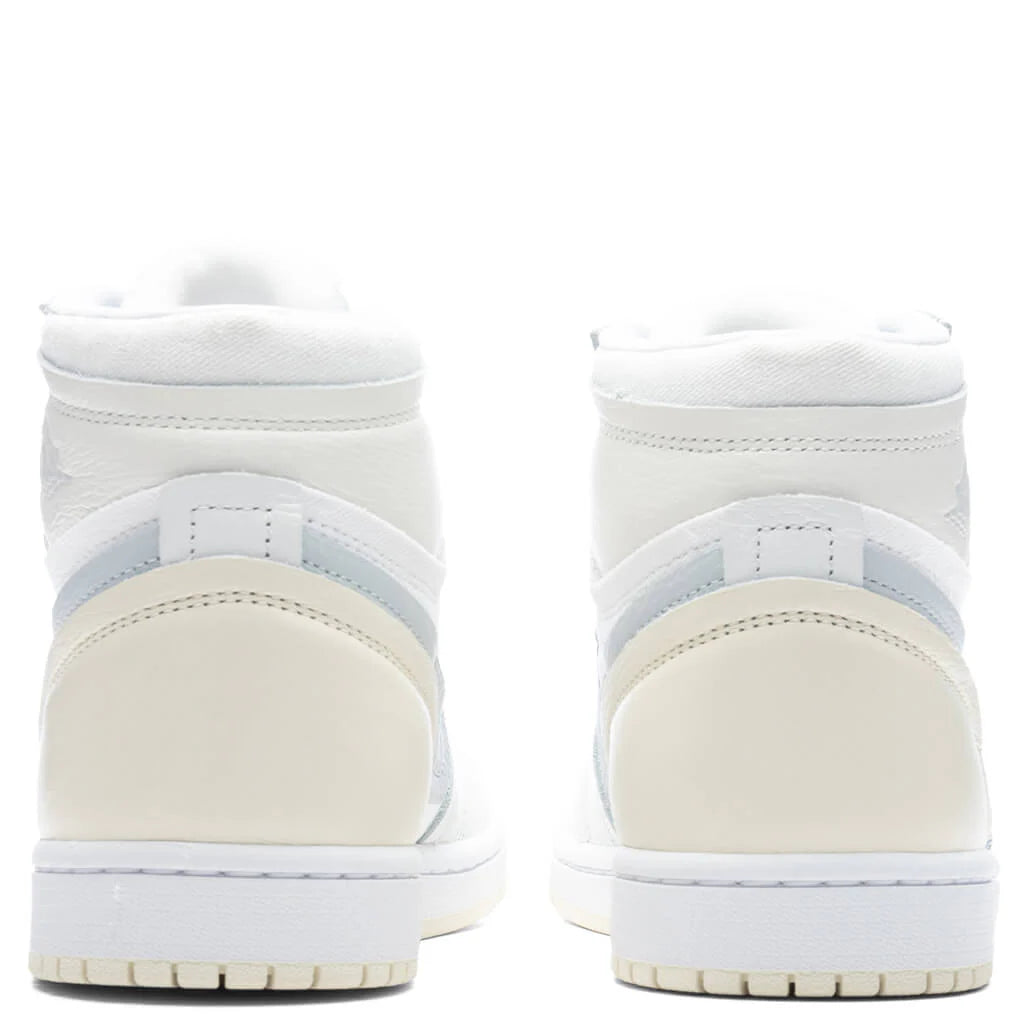Womens Air Jordan 1 High MM White Pure Platinum Sail