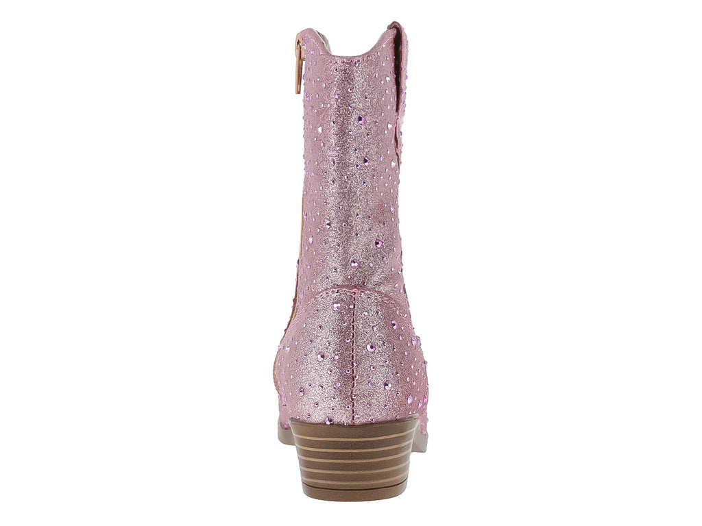 Botas Vaqueras Divitas Rosa para Niña