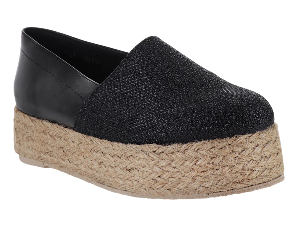 Sandalias Plataforma Luna Rosa Negro para Mujer