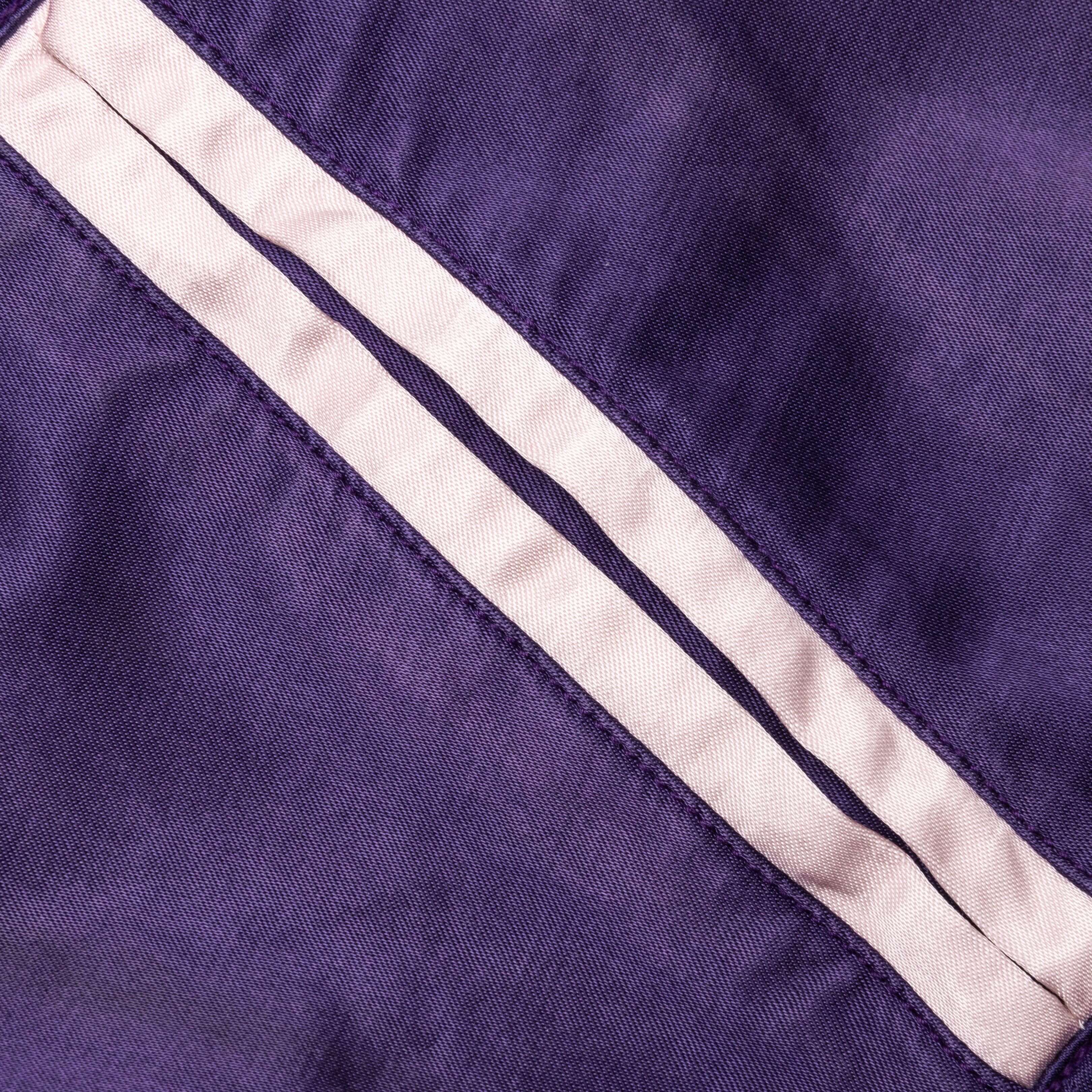 Saint Michael Stadium Jacket Purple Pink