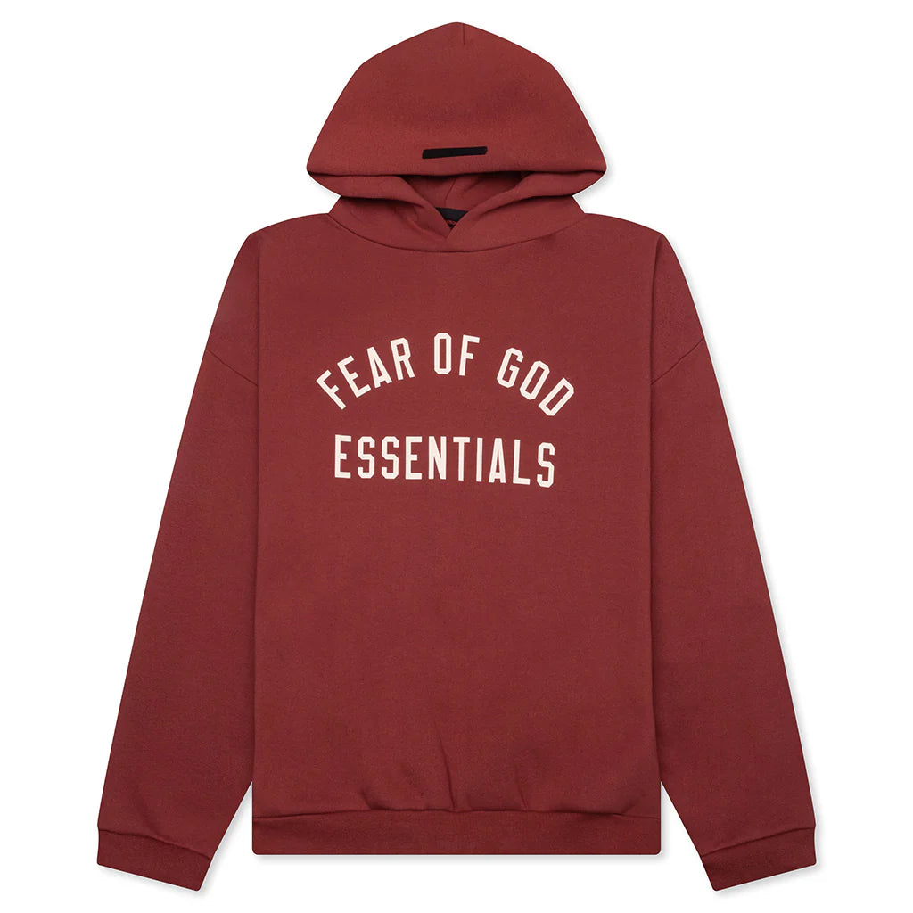 Fleece Hoodie Crimson