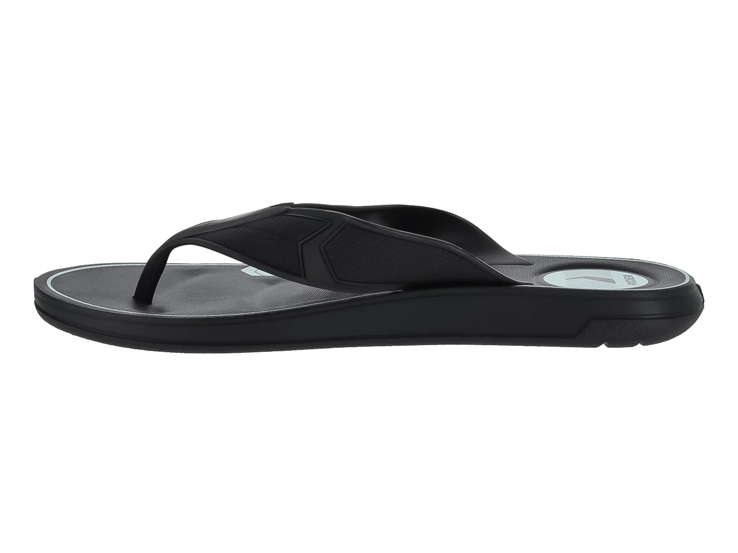 Sandalias Rider Negro con Verde para Hombre