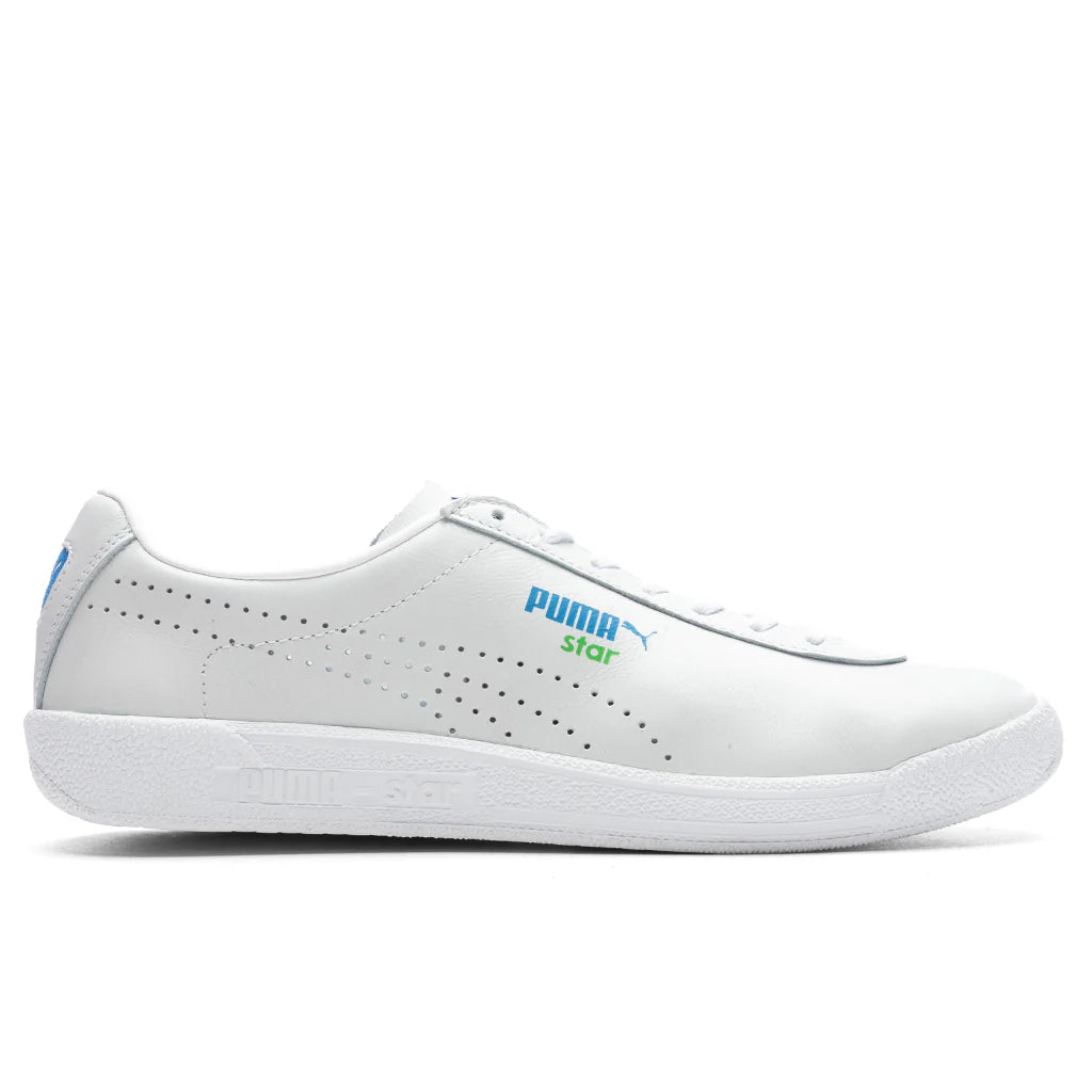 Star Tennis Whites White Ultra Blue Green