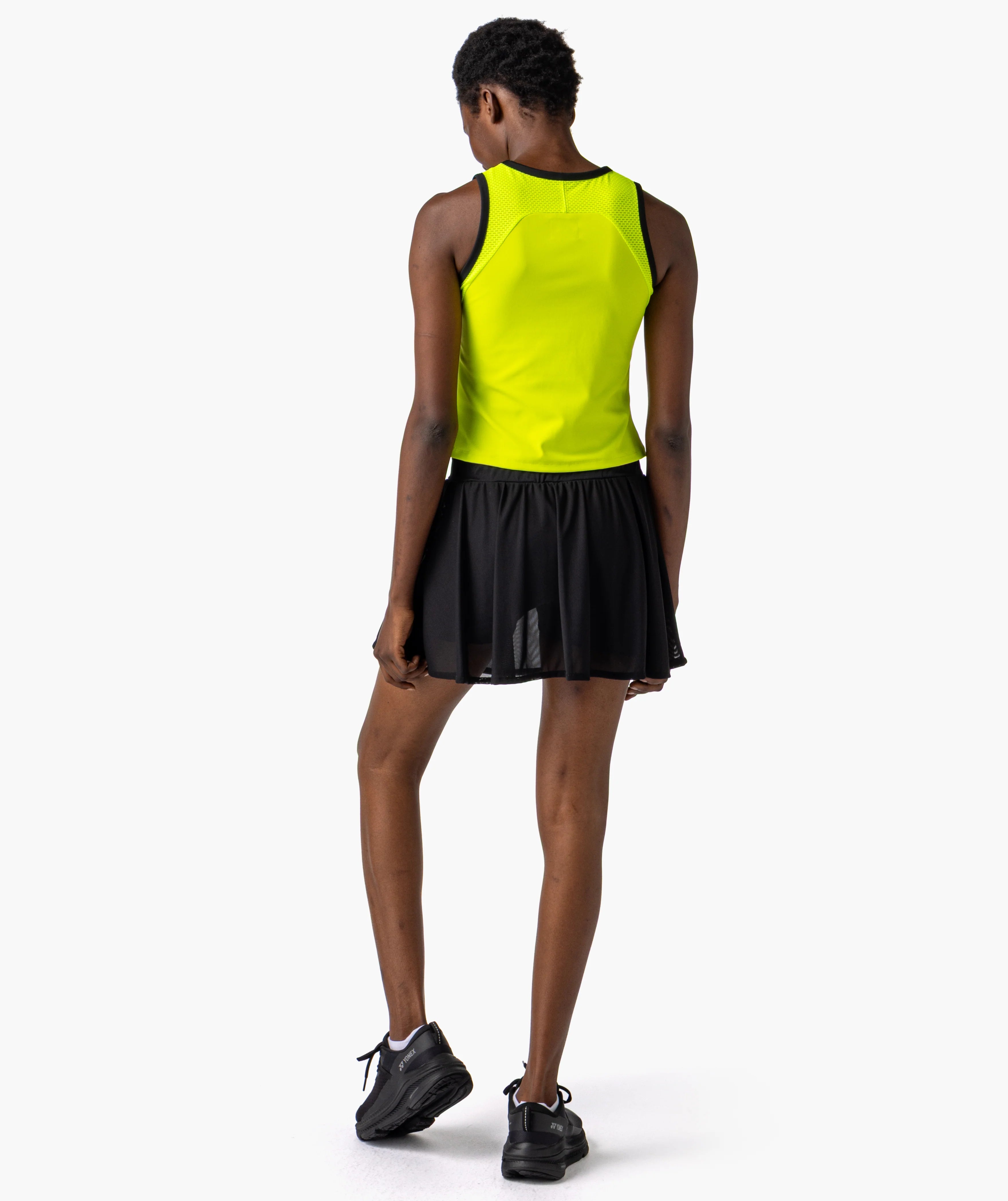 SHEER COMPETITION SKIRT WITH BUILT IN SHORTS