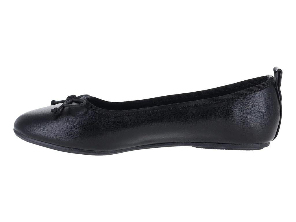 Zapatos Planos Ballerina Roze Negro Mate para Mujer