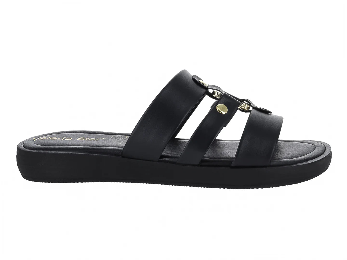 Sandalias Mauri Valero Negro para Mujer
