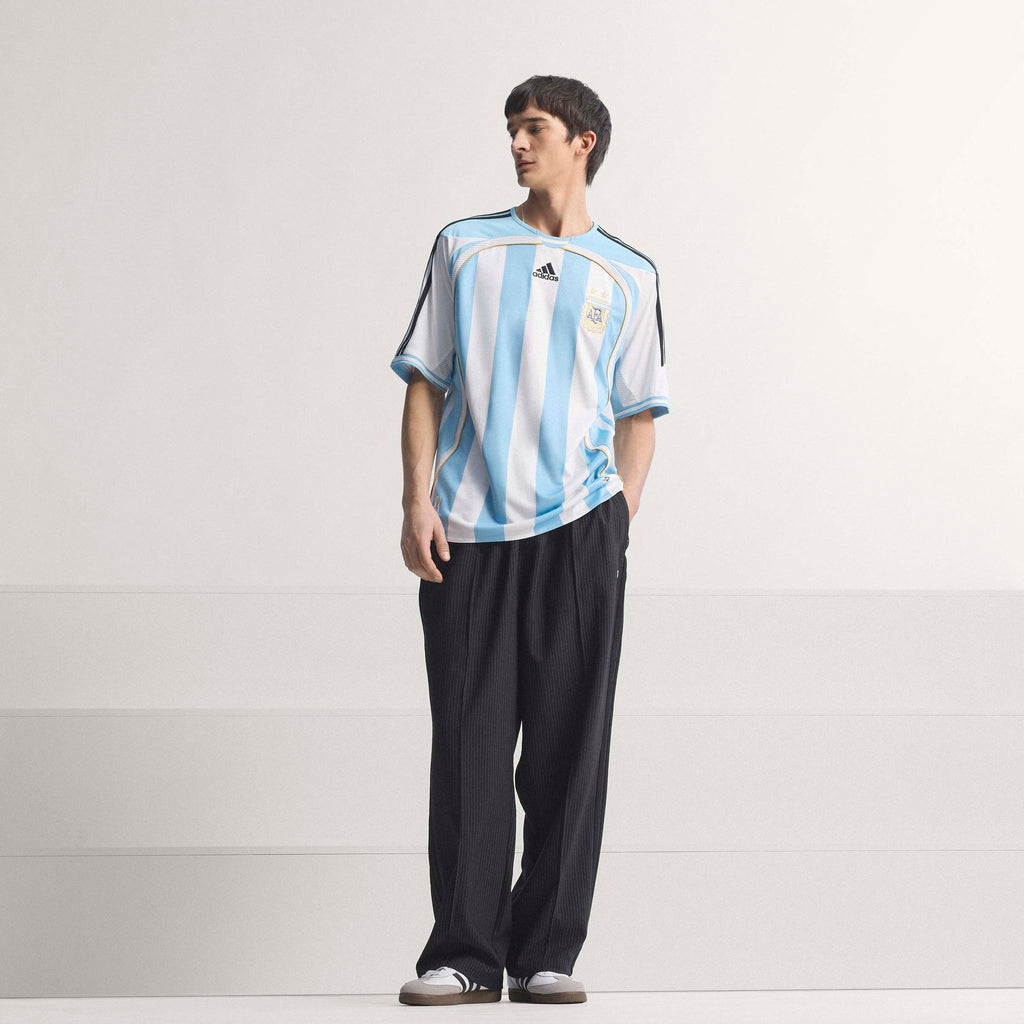 adidas Argentina Home Mens Soccer Jersey 2006 White Blue