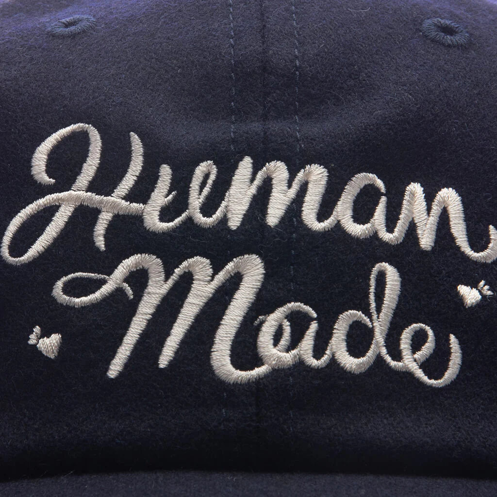 6 Panel Wool Cap Navy