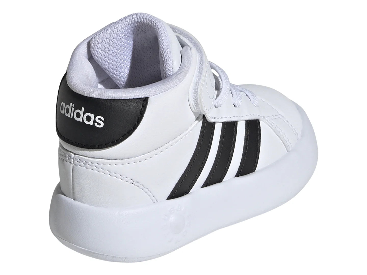 Tenis Adidas Grand Court Mid Blancos para Niño
