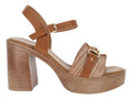 Sandalias ROZE Plataforma Café para Mujer