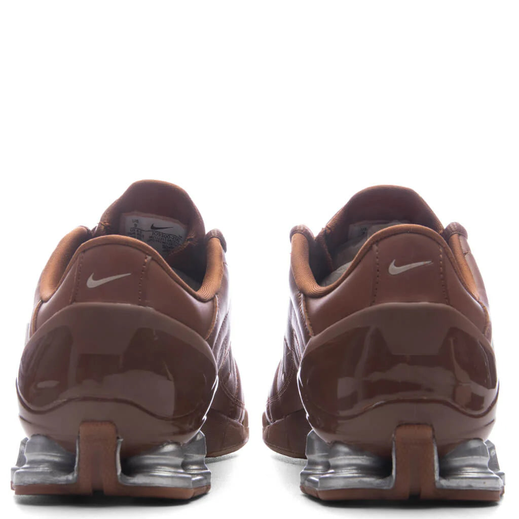 Womens Total 90 Shox Magia Pecan Metallic Silver Rustic