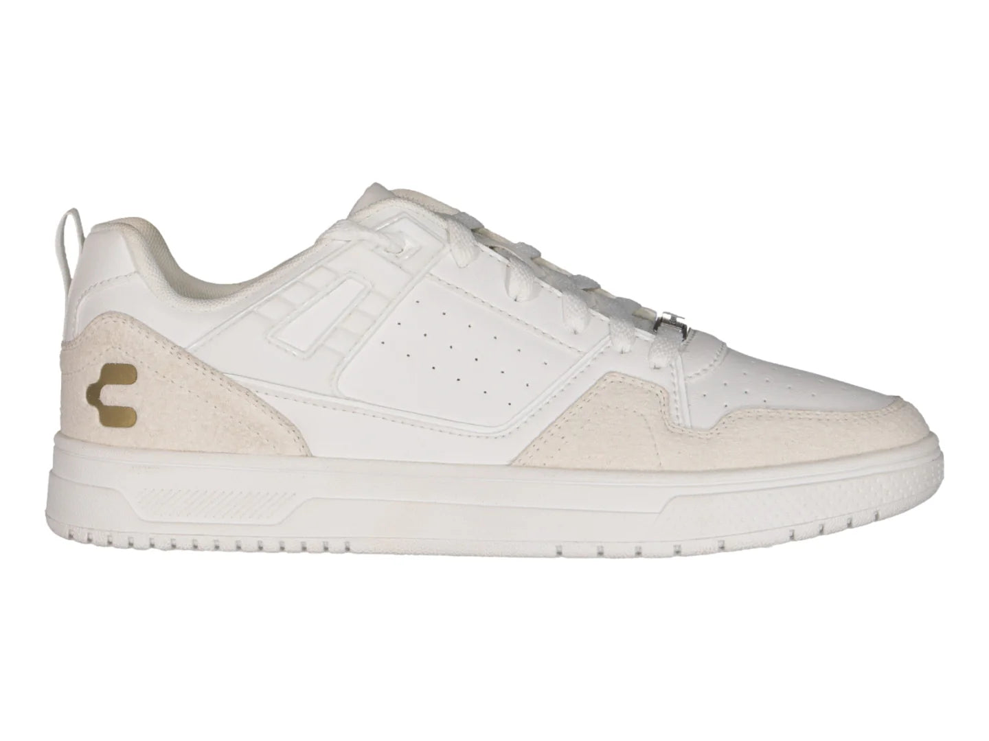 Tenis Charly Blanco y Oro para Mujer