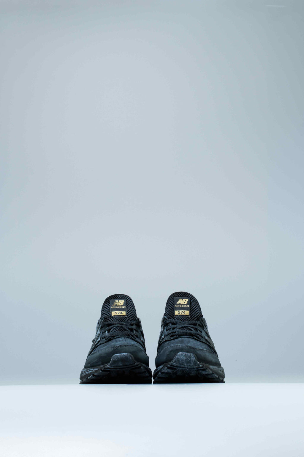 574 Sport Mens Shoe Black Grey Navy