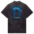Saint M6 x The Matrix Green Logo S S Tee Black