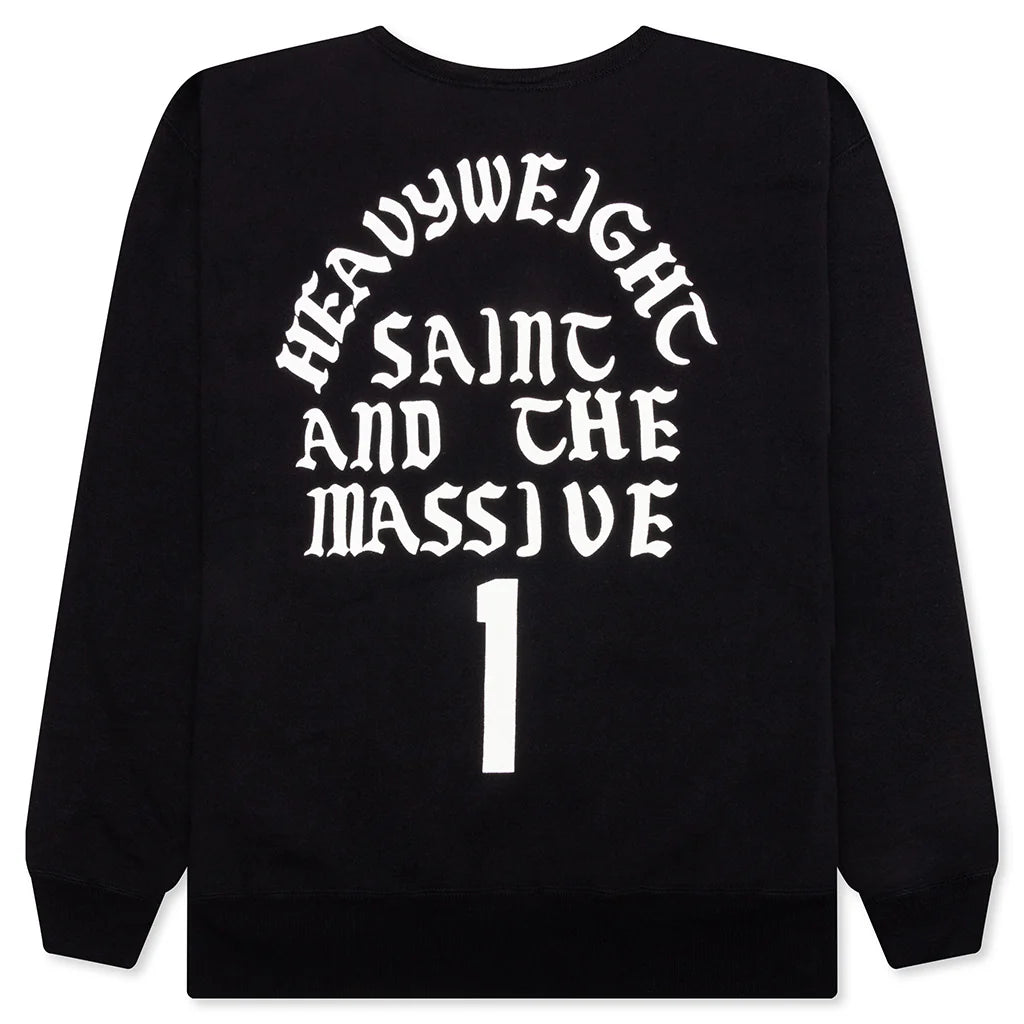 Its Saint Crew Sweater Black