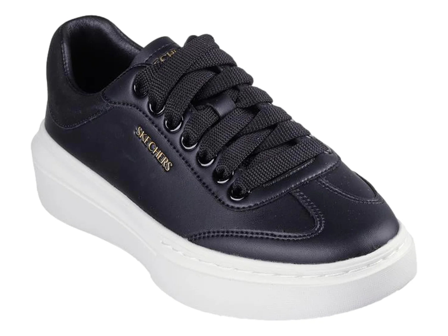 Tenis Skechers Court Classic Negro para Mujer