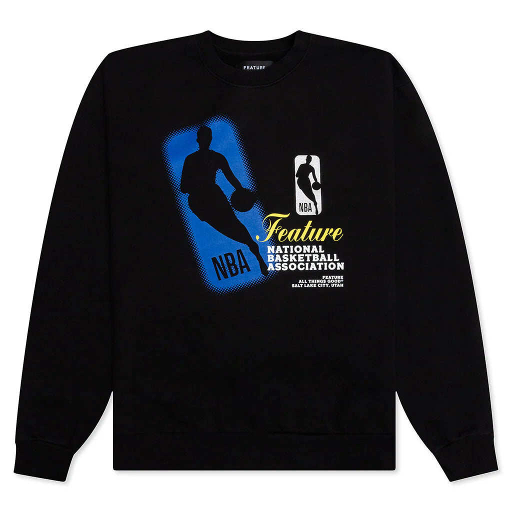 NBA Already Platinum Crewneck Sweater Black