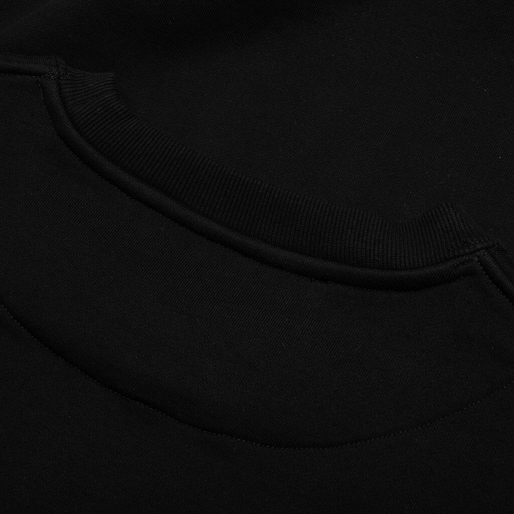 Academy Crewneck Black White