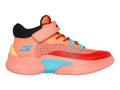 Tenis Skechers SKX Court Hype Naranja para Niño