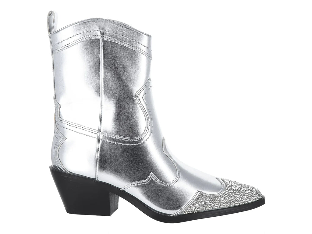 Botas Madden Girl Swifty Silver para Mujer