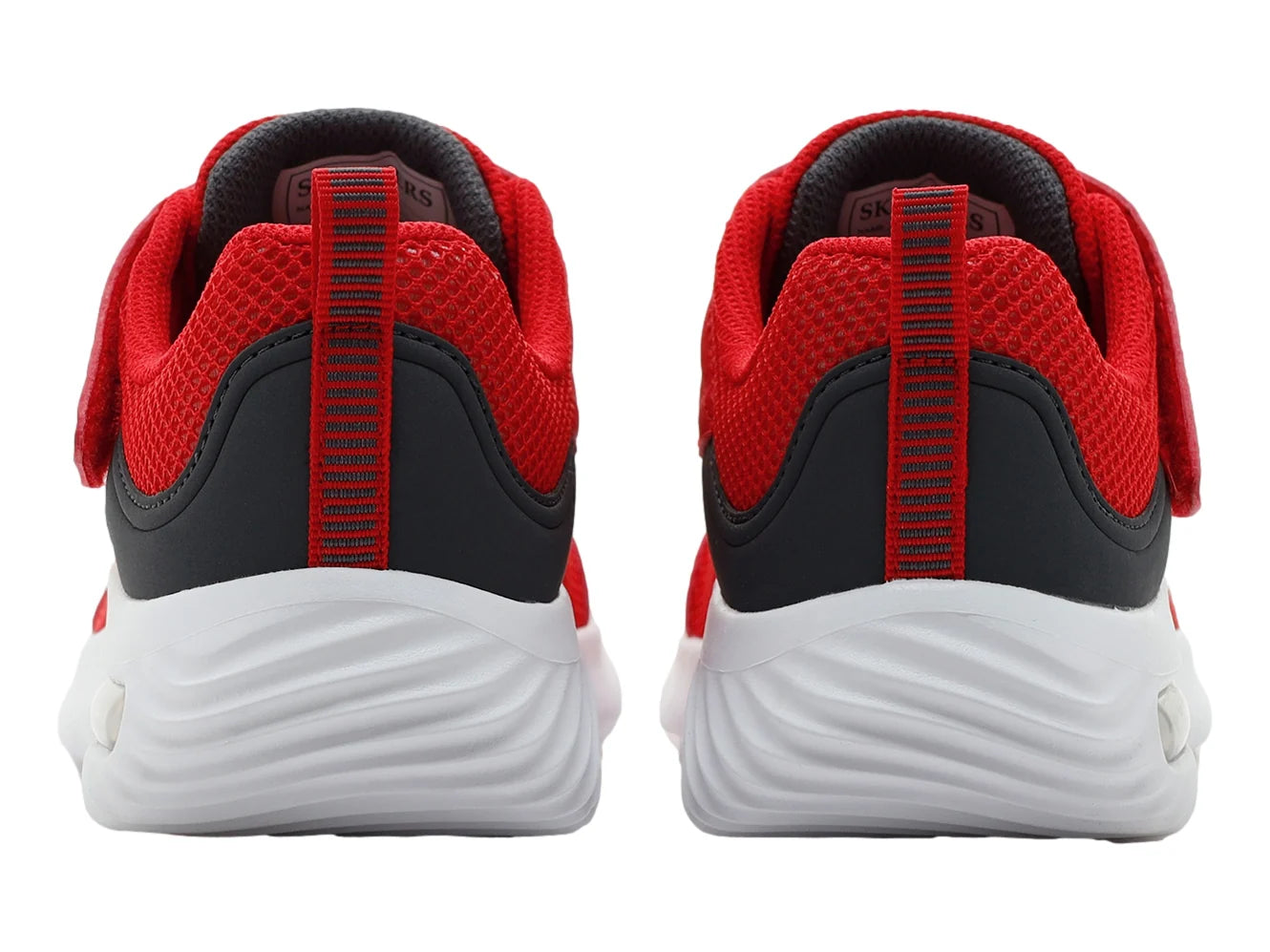 Tenis Skechers Bounder Tech Rojo para Niño