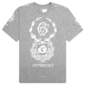 Crest T Shirt Light Grey Melange