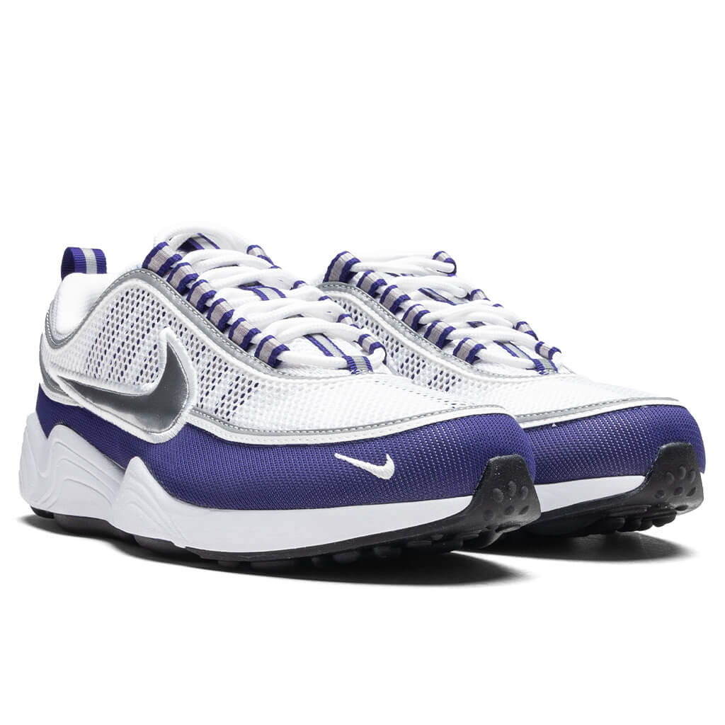 Air Zoom Spiridon SP White Metallic Silver Light Concord