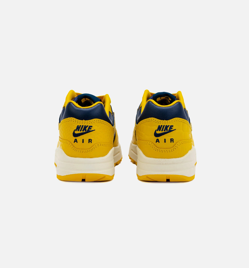 Air Max 1 COJP Michigan Womens Lifestyle Shoe Blue Yellow