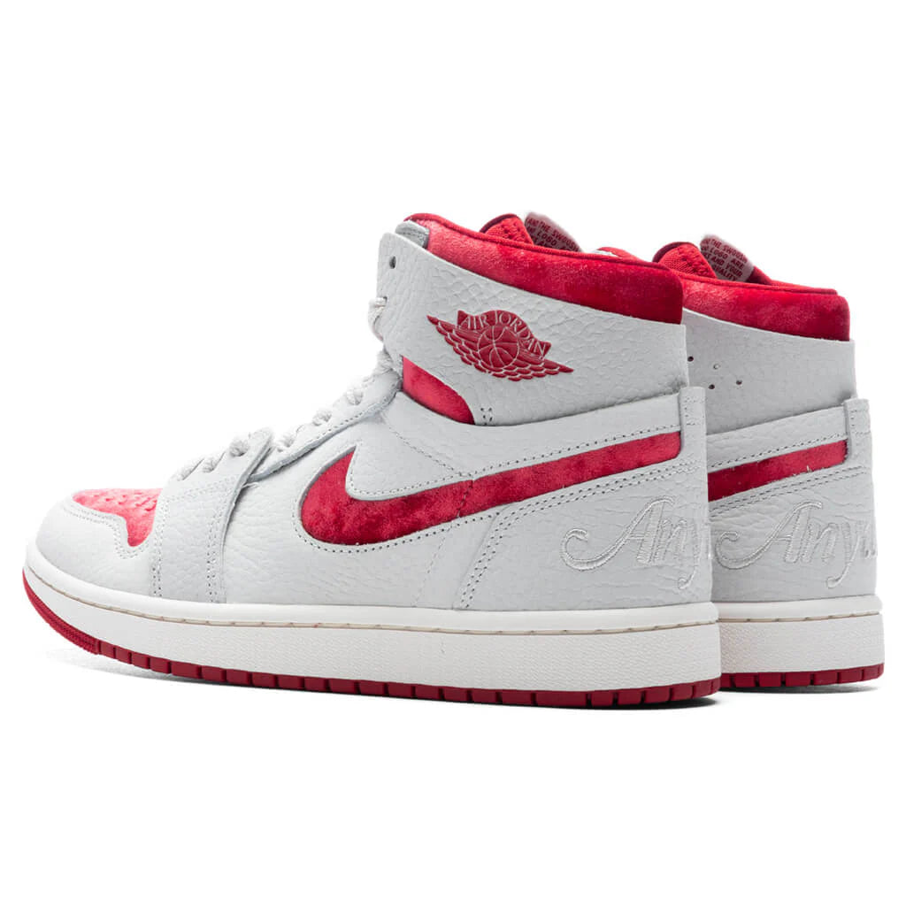 Womens Air Jordan 1 Zoom CMFT 2 Valentines Day Summit White Gym Red Phantom