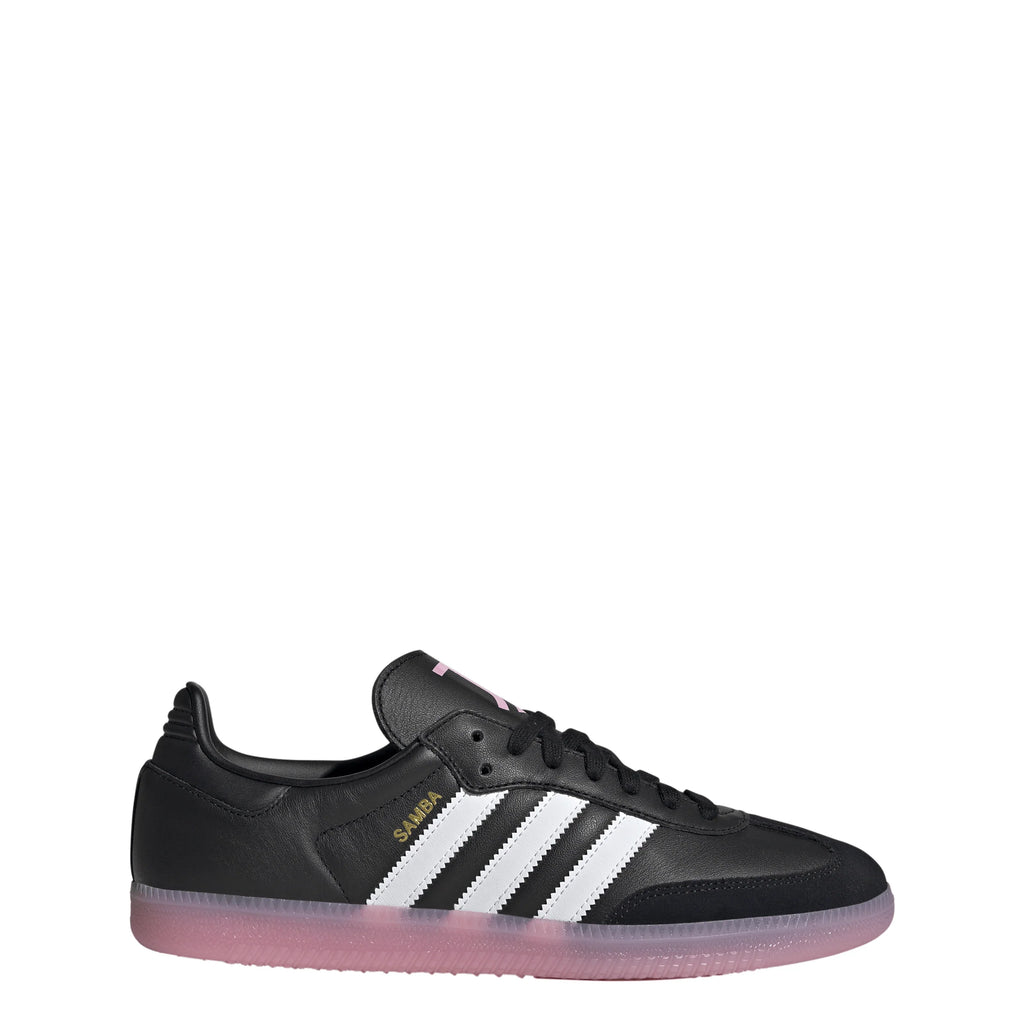 adidas Samba Juventus IN Mens Soccer Shoes Black White Pink