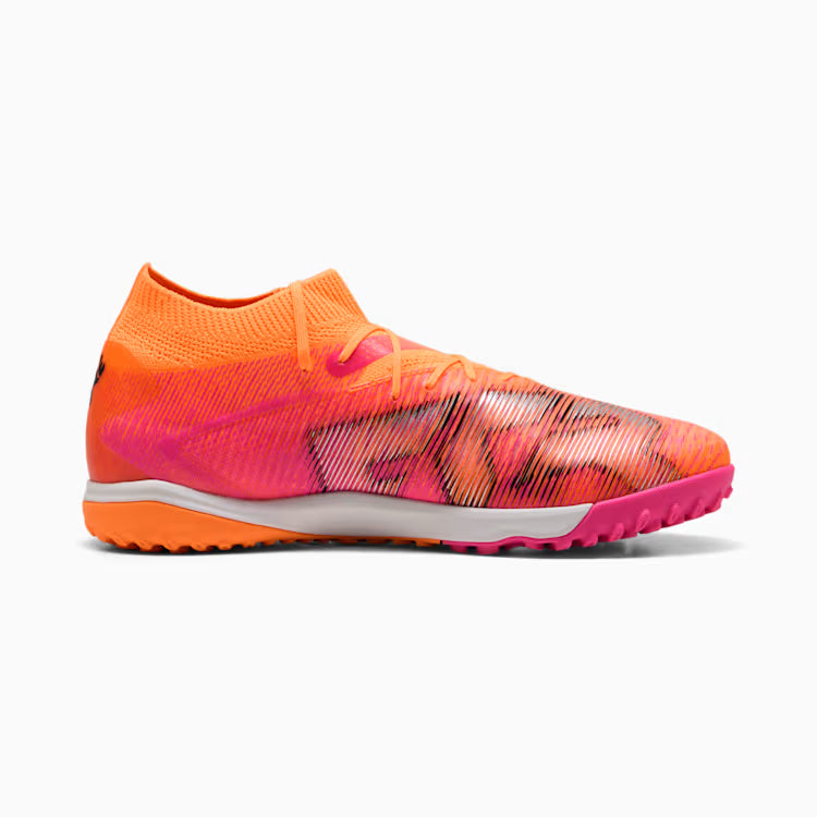 PUMA Future 8 Pro Cage Mens Soccer Shoes Orange Black
