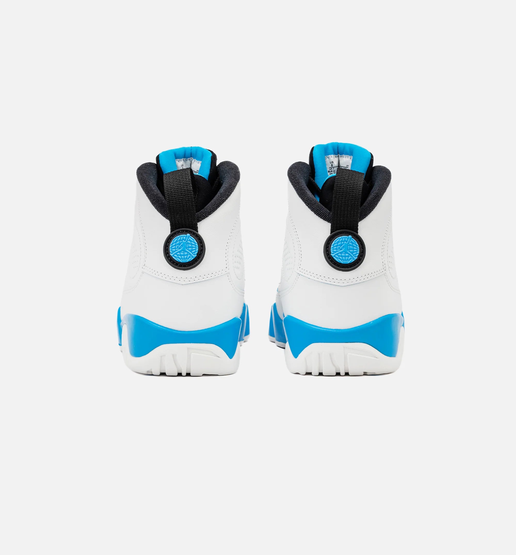 Air Jordan 9 Retro Powder Blue Mens Lifestyle Shoe Summit White Black Powder Blue