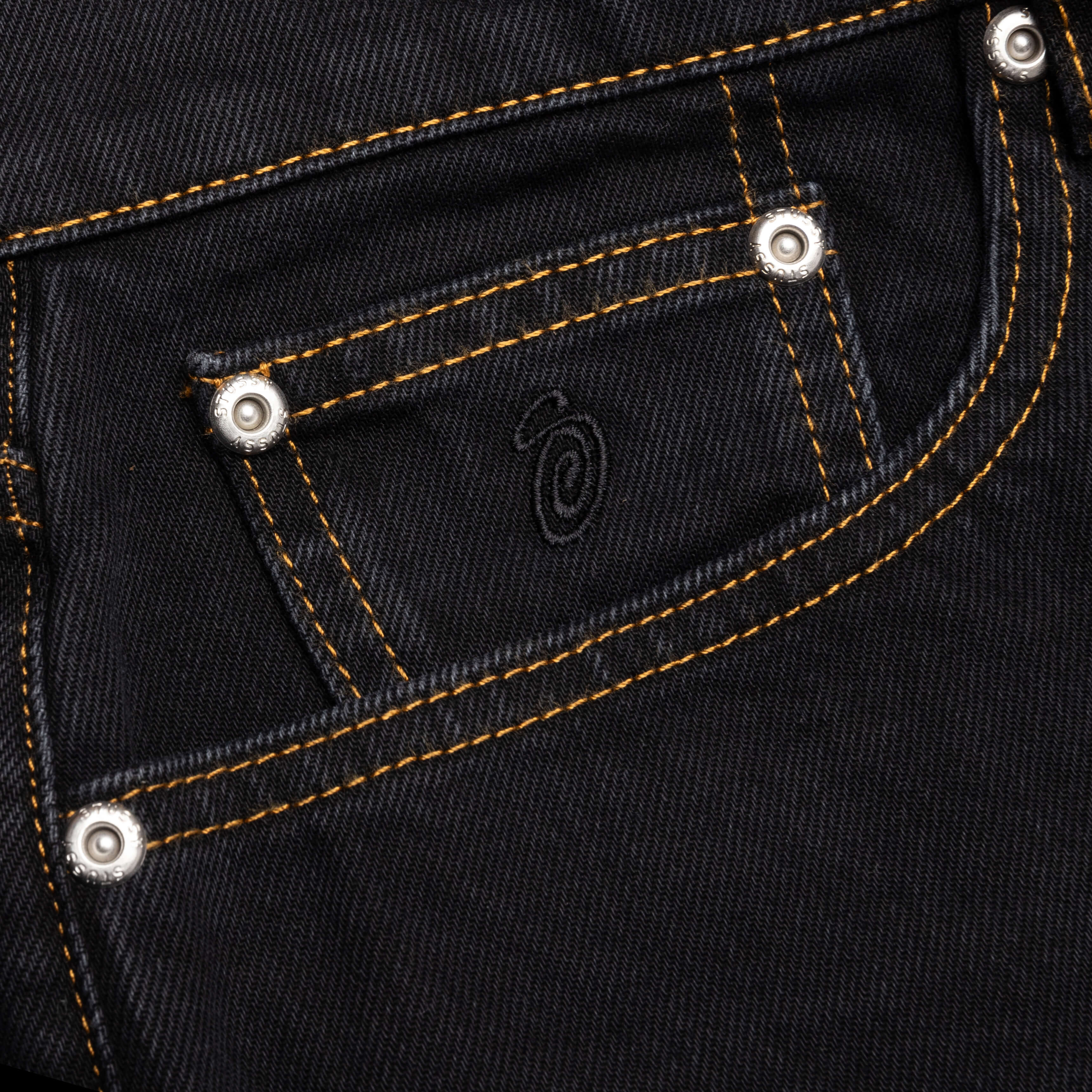 Big Ol Shorts Denim Washed Black