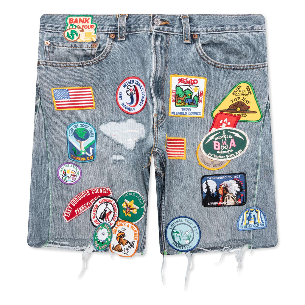 Gentlemans Denim Shorts Multi