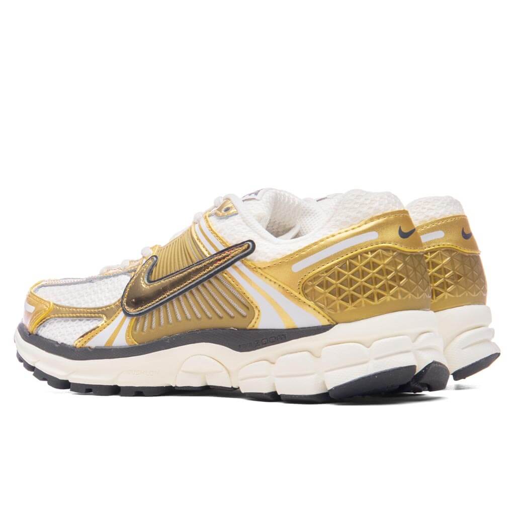 Womens Zoom Vomero 5 Photon Dust Metallic Gold Gridiron