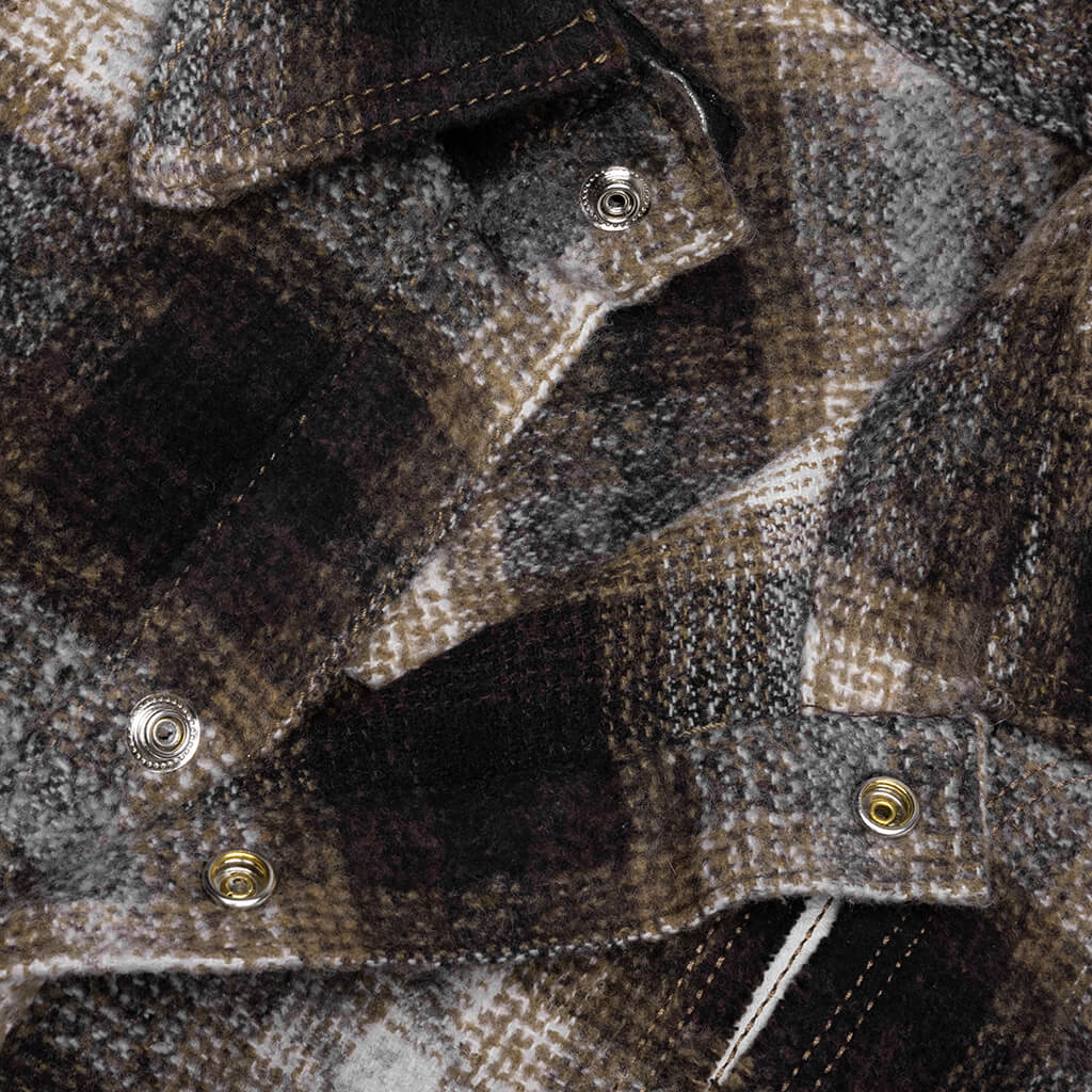 Angels Damaged Shirt Brown