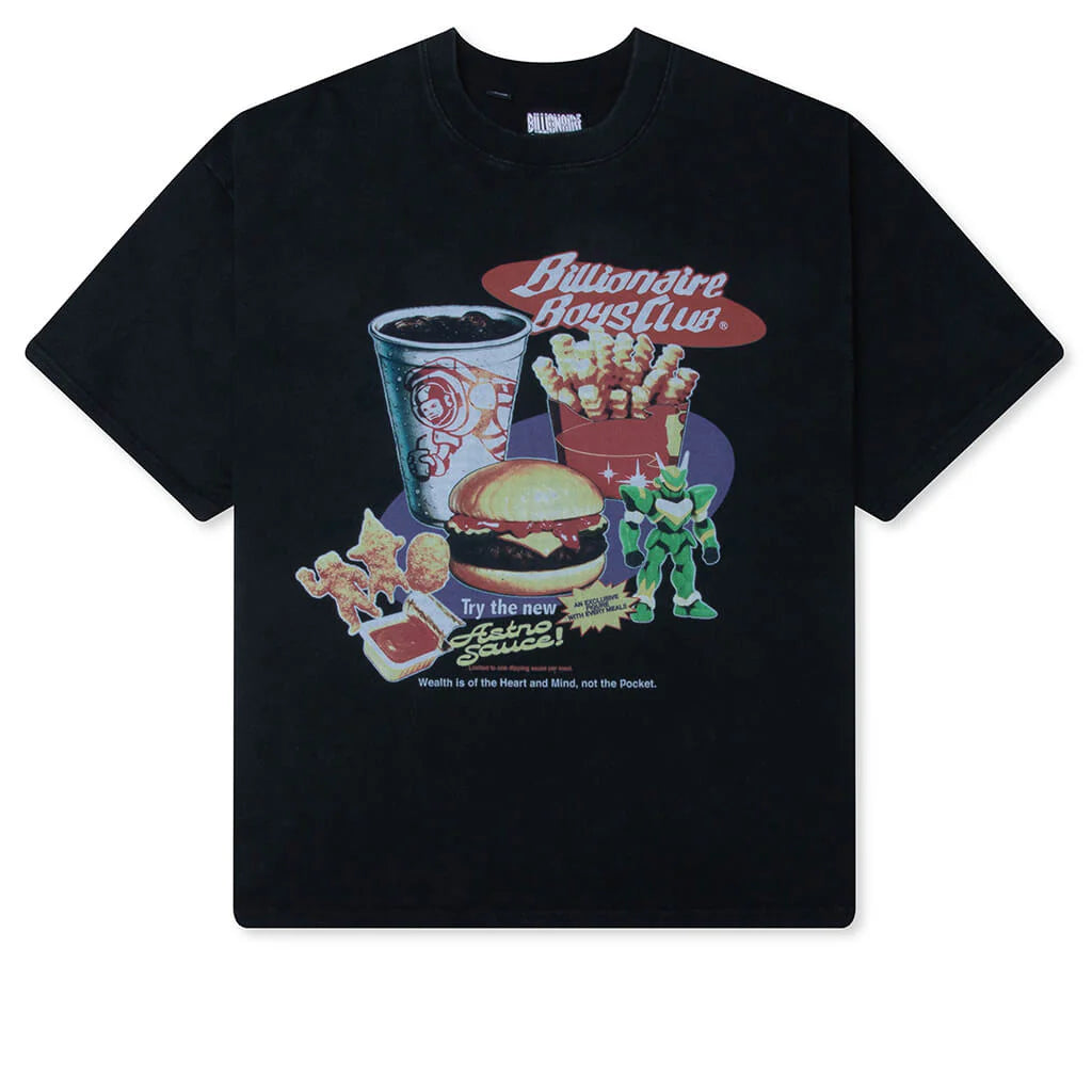 Astro Sauce S S Knit Tee Black