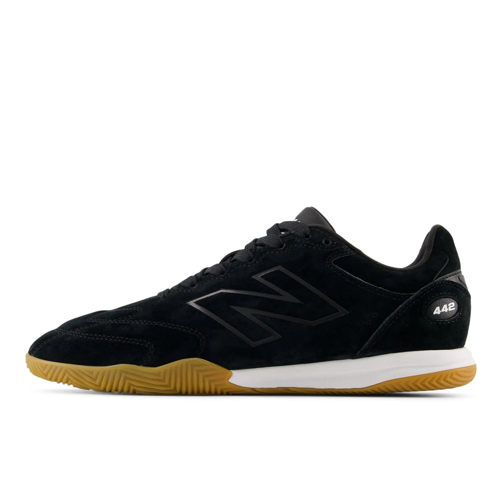 New Balance 442 Elite IN LS V3 Mens Soccer Shoes Black