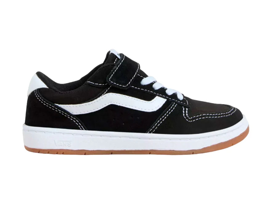 Tenis Vans Ryland LS V Negro para Niño
