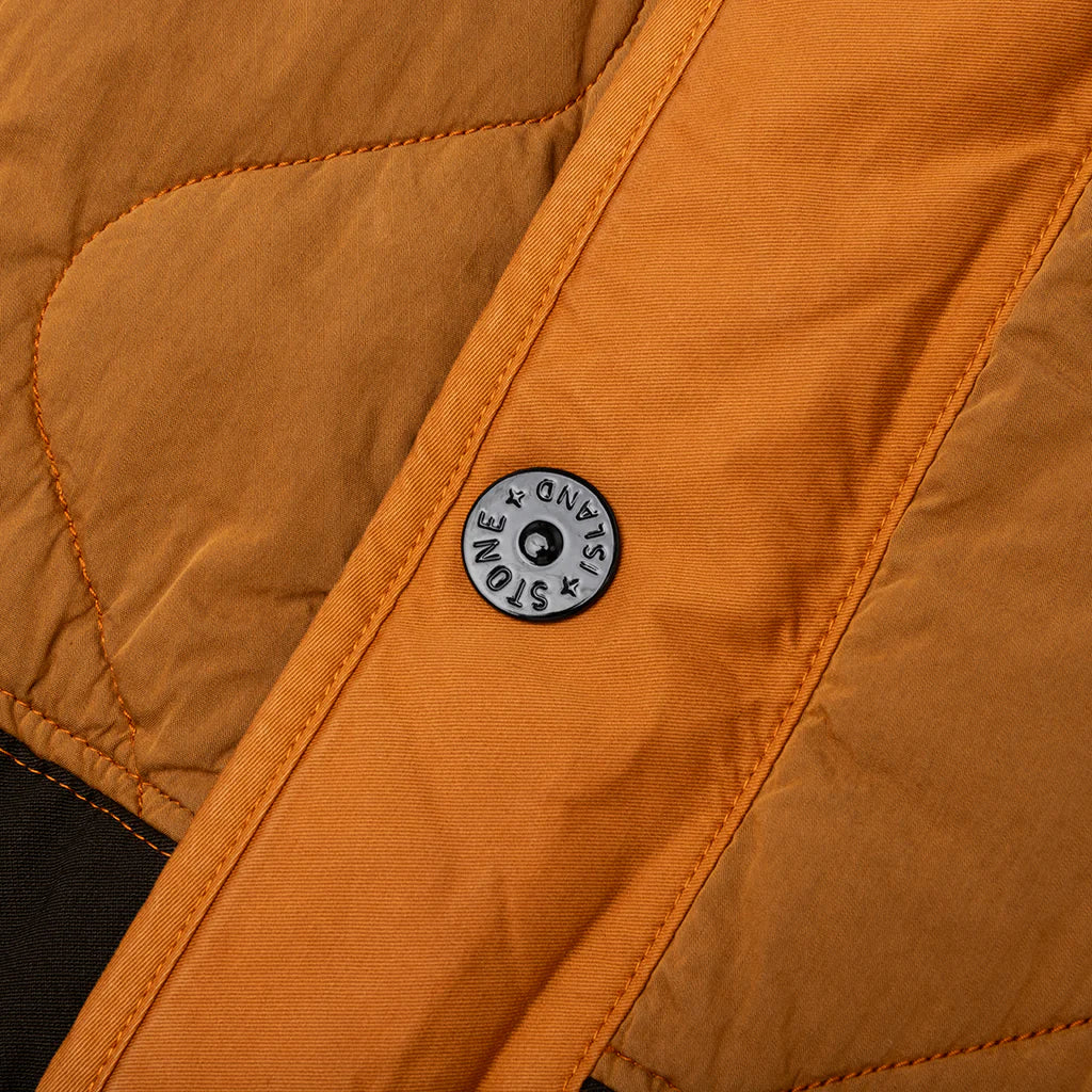 Quilted Vest Rust